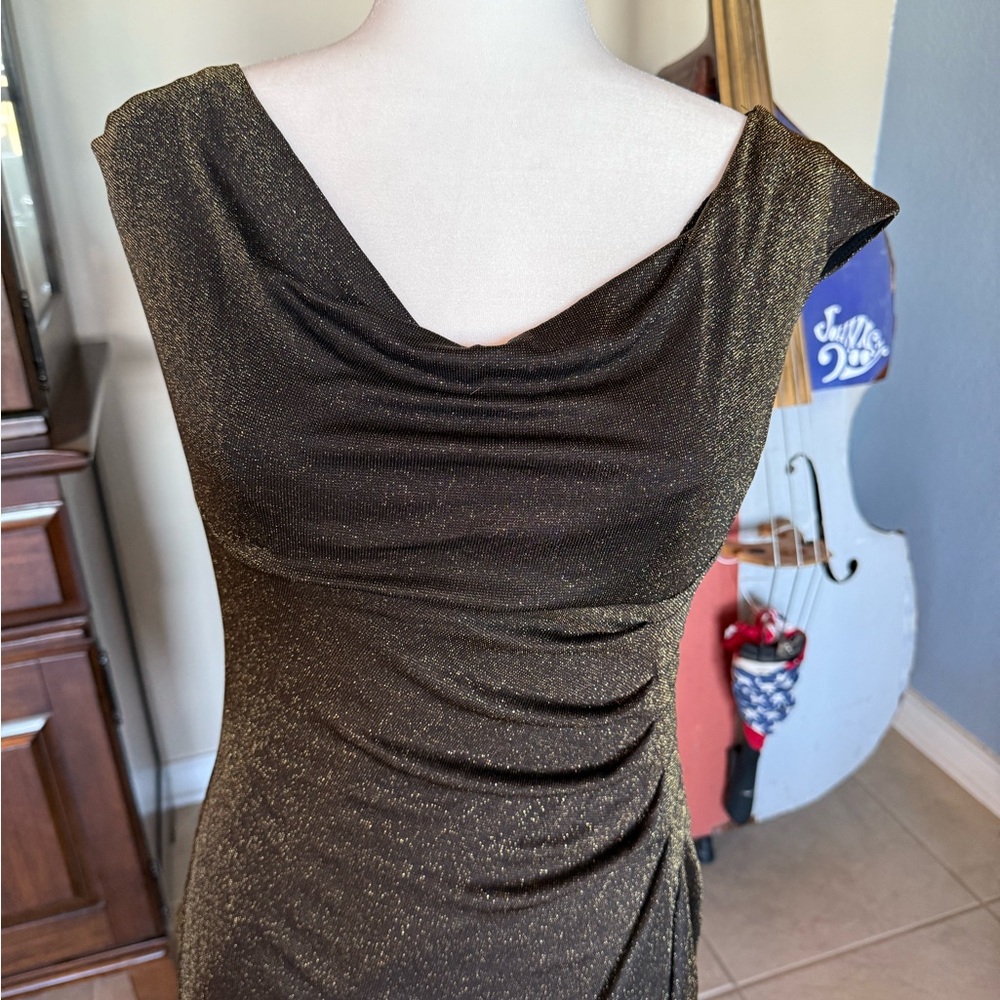 Ralph Lauren Shimmering Black Dress